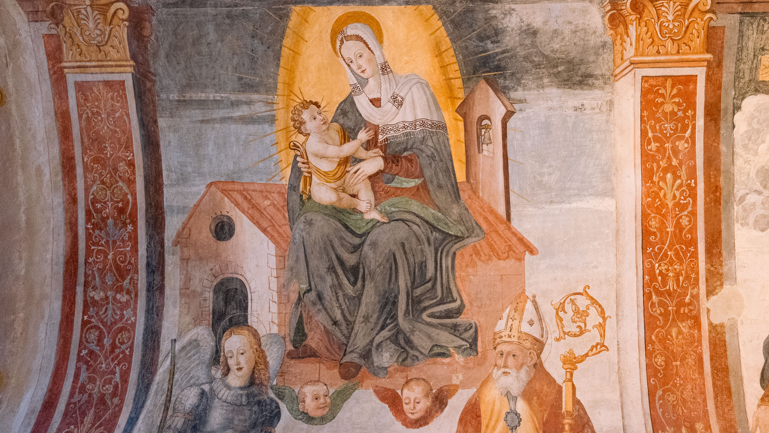 Affresco Chiesa dei Santi Giovanni Battista e Giovanni Evangelista
