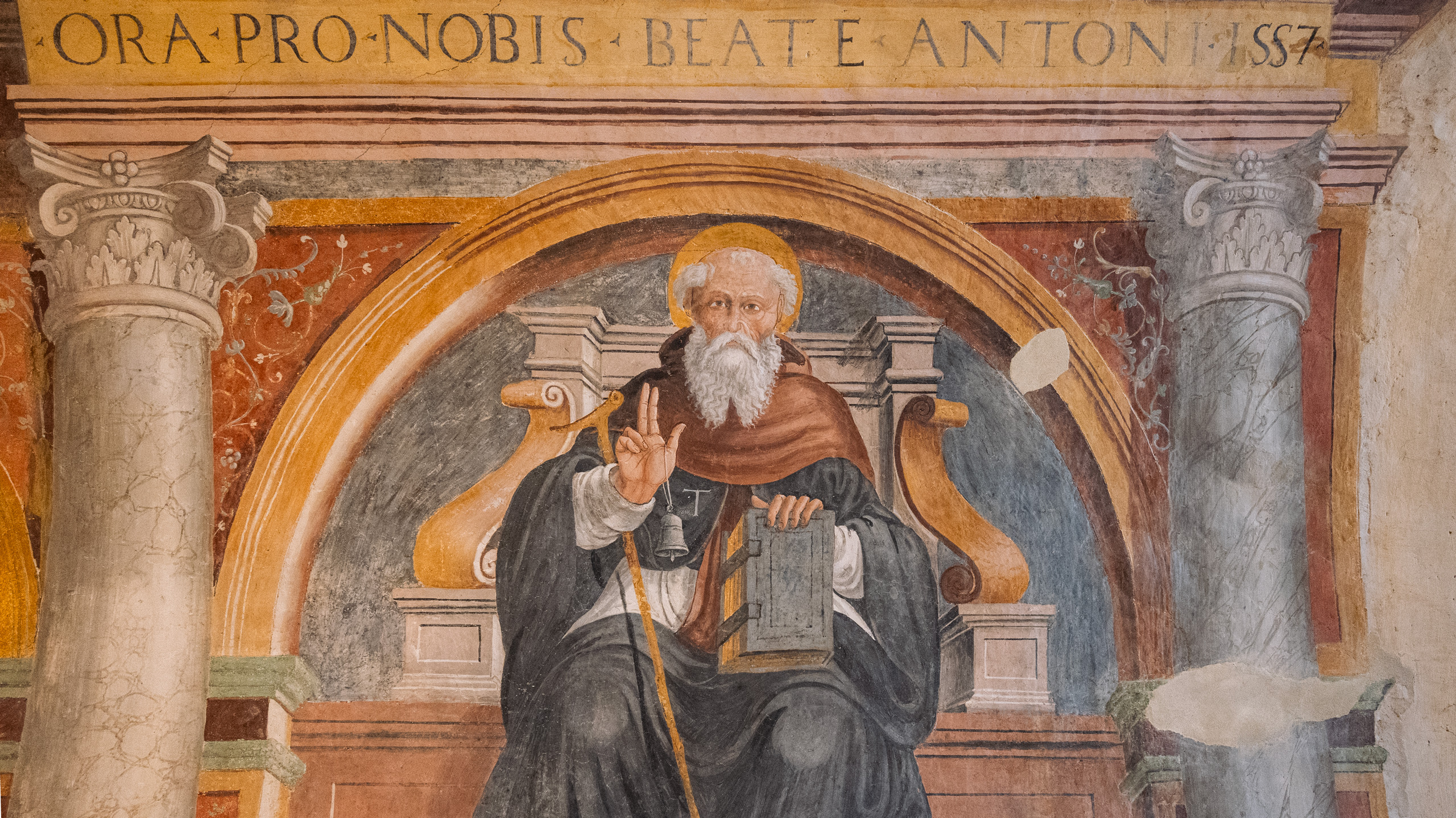 Affresco Chiesa dei Santi Giovanni Battista e Giovanni Evangelista